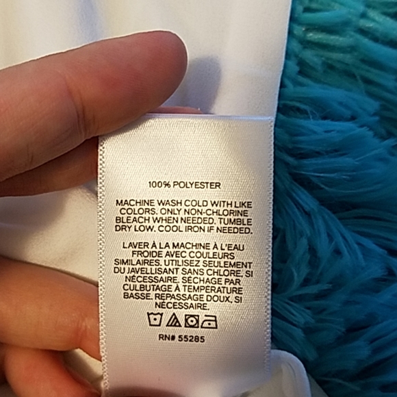 Express NWT white racerback tank - Picture 3 of 5